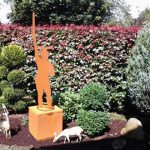 Hermann in einem Verler Garten