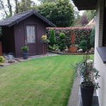 Hermann in einem Verler Garten