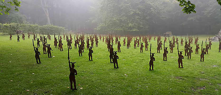 Hermänner auf der Bismarckwiese